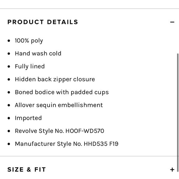 House of Harlow Floriana maxi dress black - Picture 2 of 8